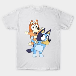 Bluey and bingo playing time bluey T-Shirt